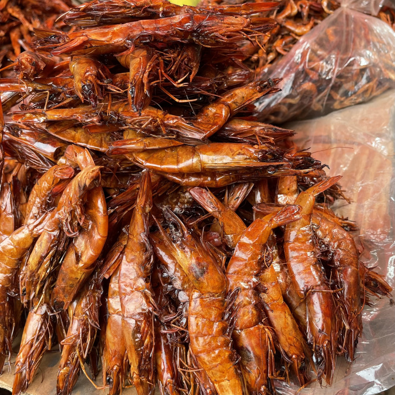 Whole Smoked Big Prawns(Ede Pupa) 180g