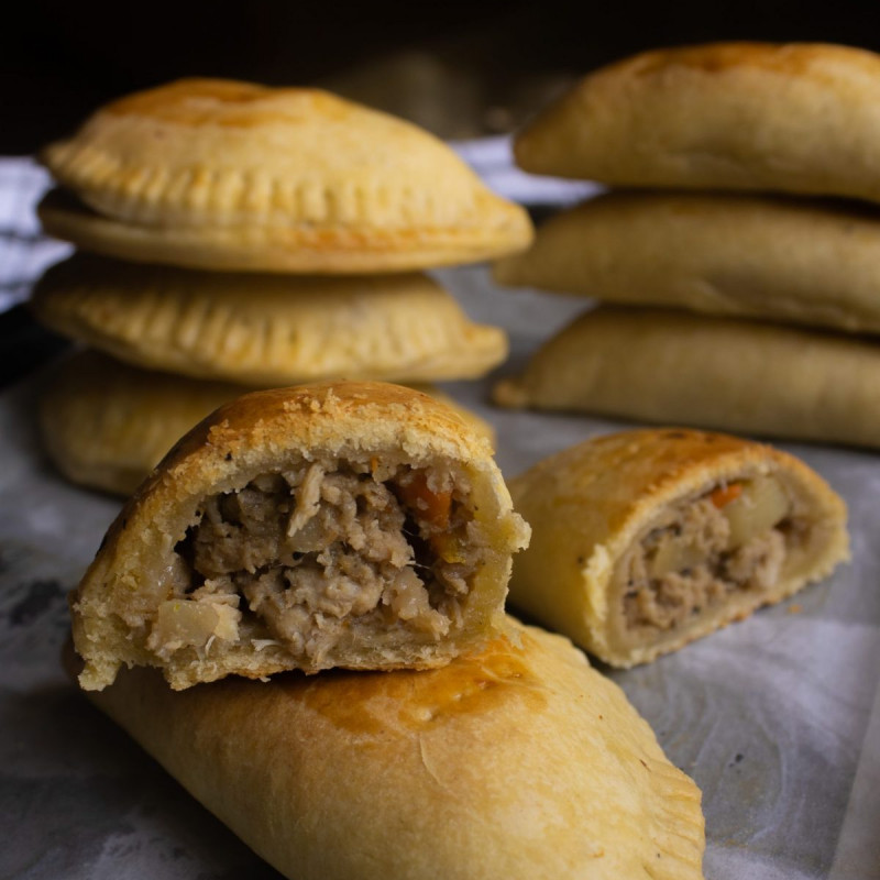 Nigerian Oven Baked  meat Pies