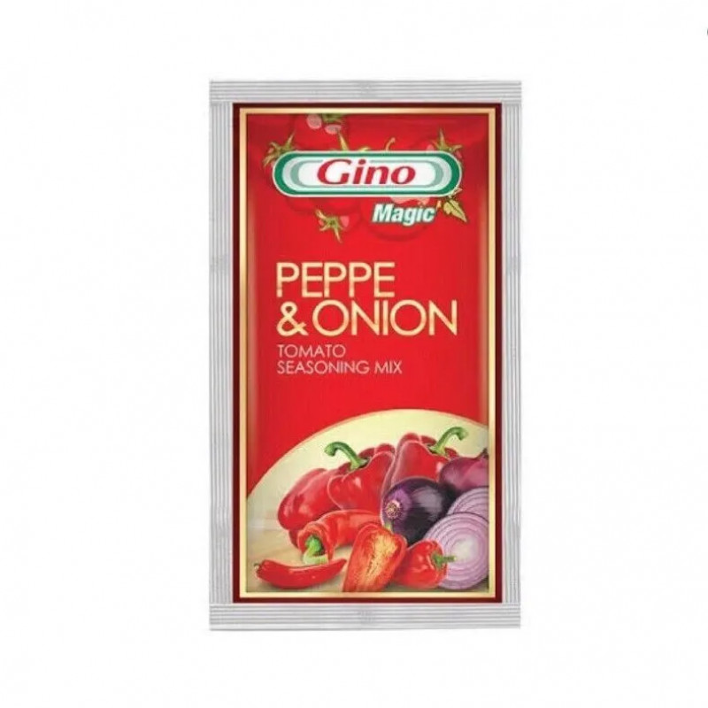 Gino Pepper and Onions  Tomato seasoning paste 55g