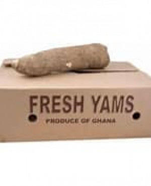 Fresh Puna  yam  Half box 10kg