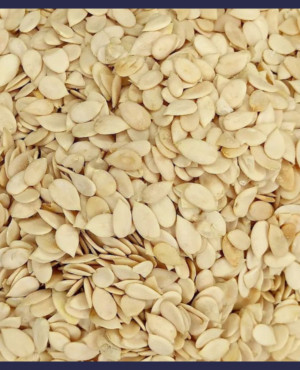 While Egusi  seed  melon  1kg stones free