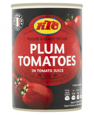 KTC Plum Tomatoes 400g