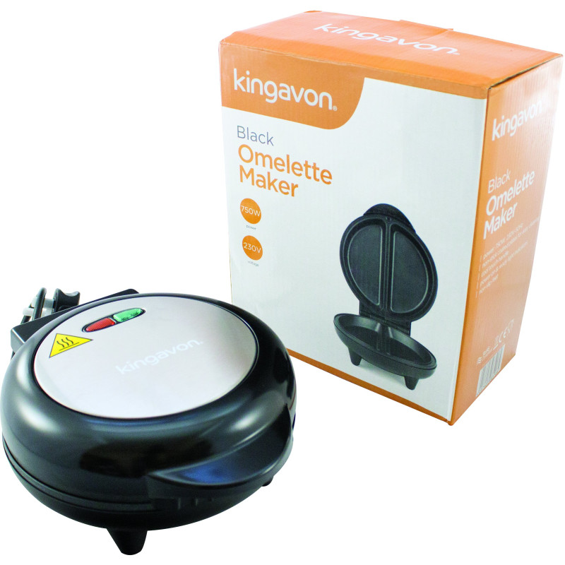 Kingavon black omelette maker