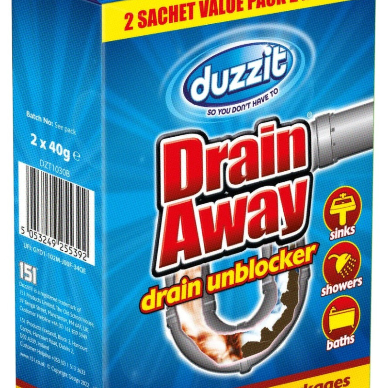 Duzzit Drain Away (2 Sachet)