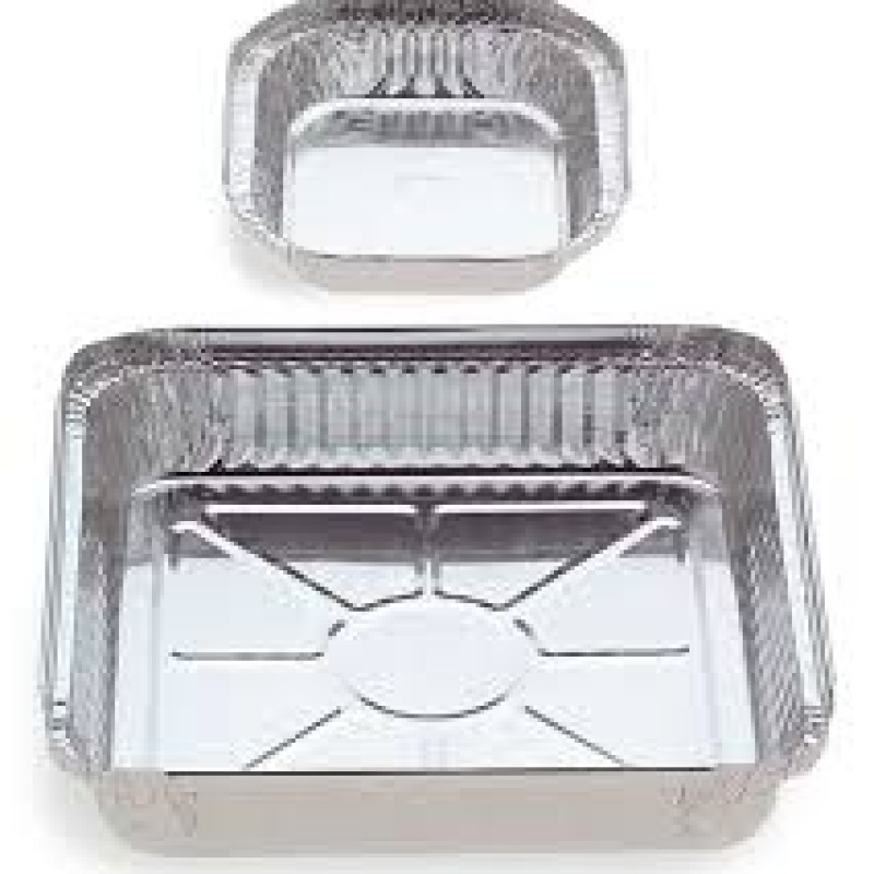 Prima Square Foil Container (No Lids) 244x244x34mm