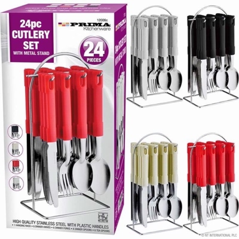 Prima 24 PC Stainless Steel Cutlery Set