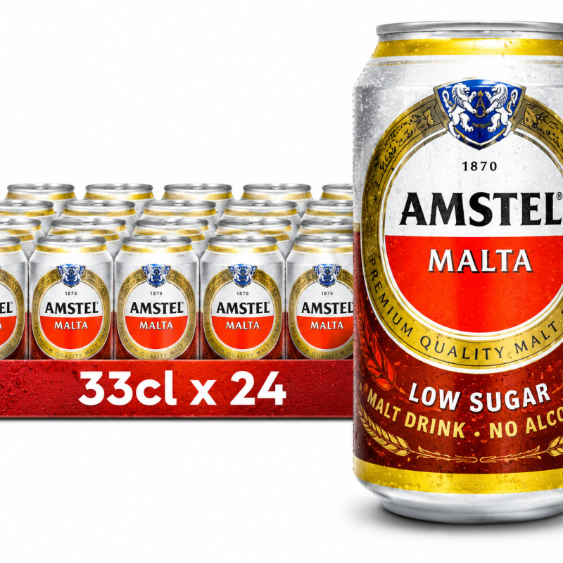 Amstel malt can