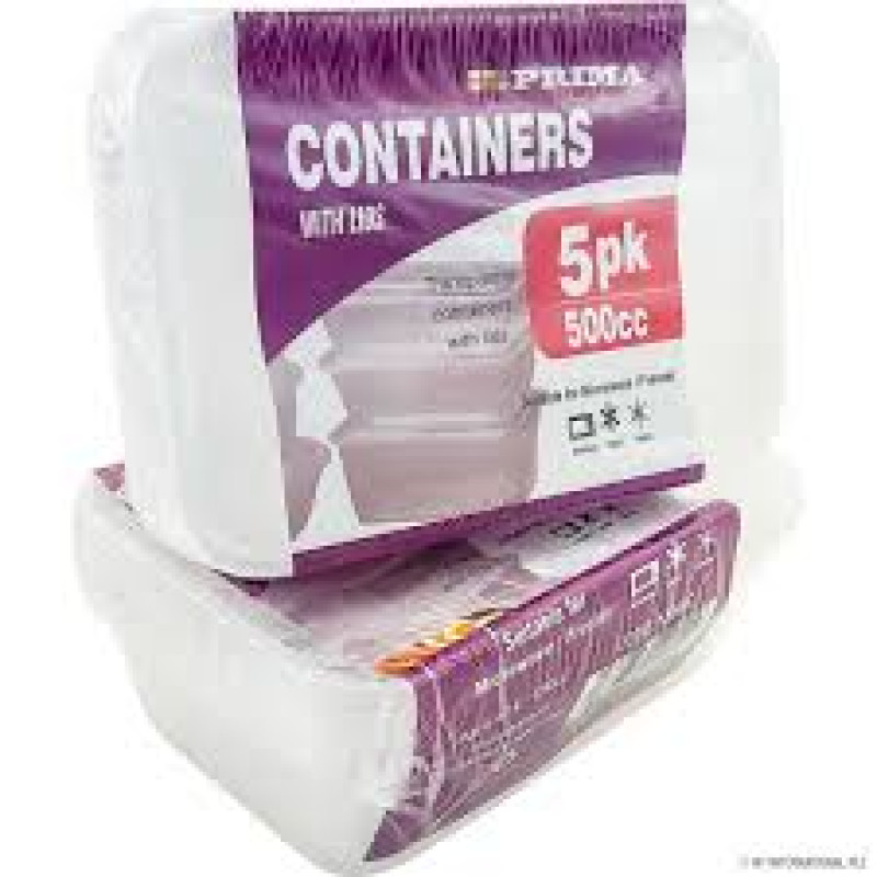 Prima Containers with Lids 1000cc