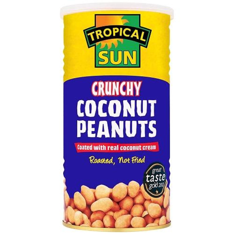Tropical Sun crunchy coconut peanuts