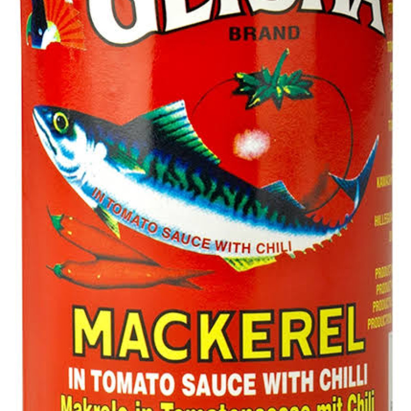 Geisha mackerel big with chilli