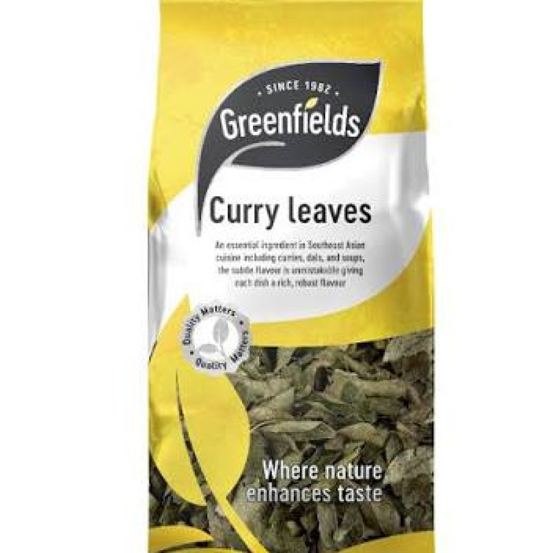 Green fields curry leaves