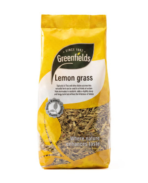Green fields lemon grass