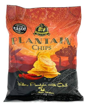 Olu Olu Plantain Chips (chilli)