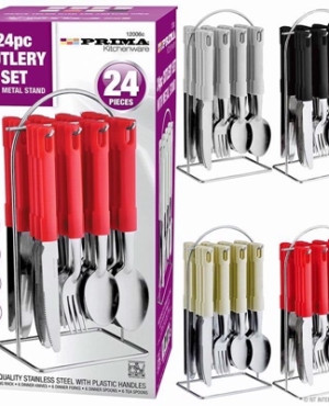 Prima 24 PC Stainless Steel Cutlery Set