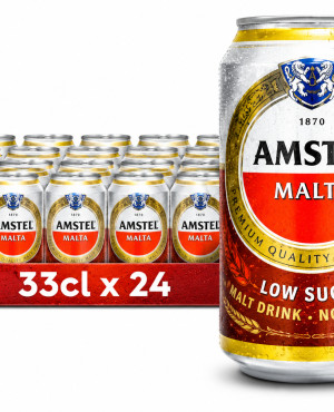 Amstel malt can