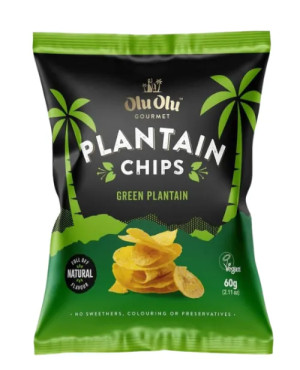 Olu Olu Plantain Chips (green)