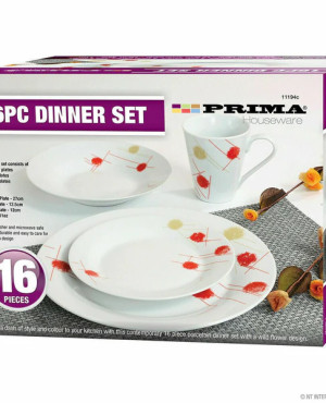 Prima 16 PC Dinner Set