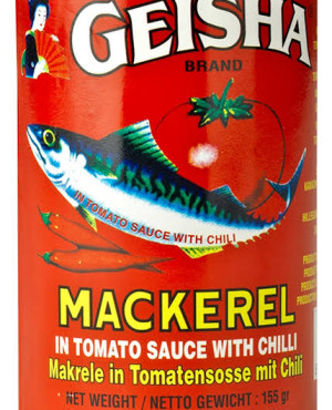 Geisha mackerel big with chilli