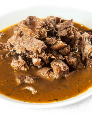 Mixed meat peppers soup