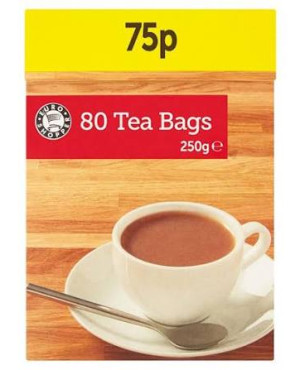 Euro Shopper 80 tea Bags