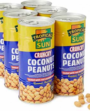 Tropical sun crunchy cocoanut peanuts
