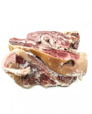 Cow snouts meat