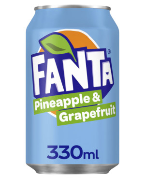 Fanta Pineapple & Grapefruit Can