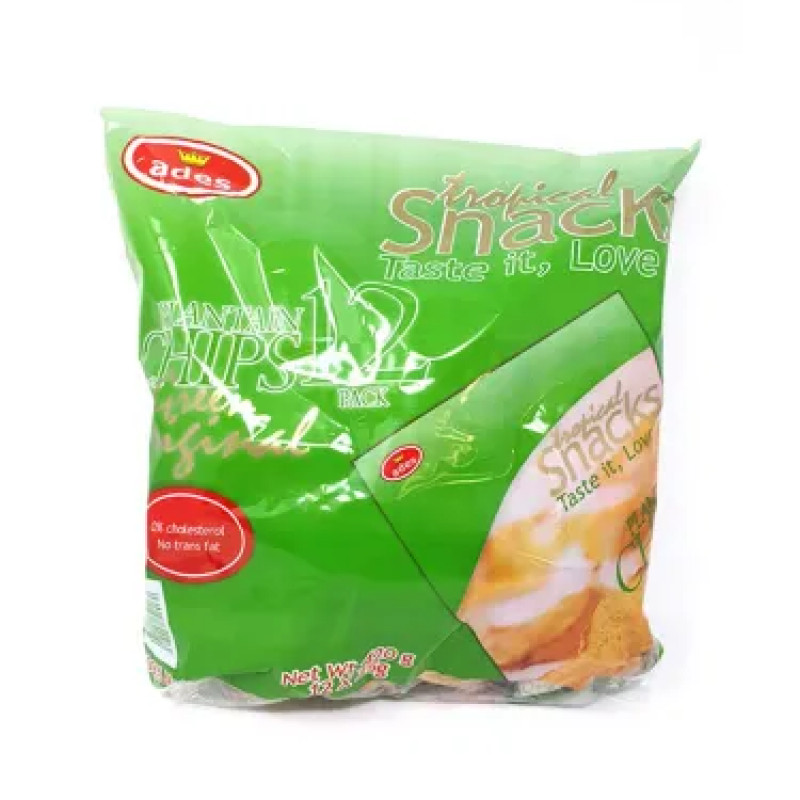 Ades green plantain chips