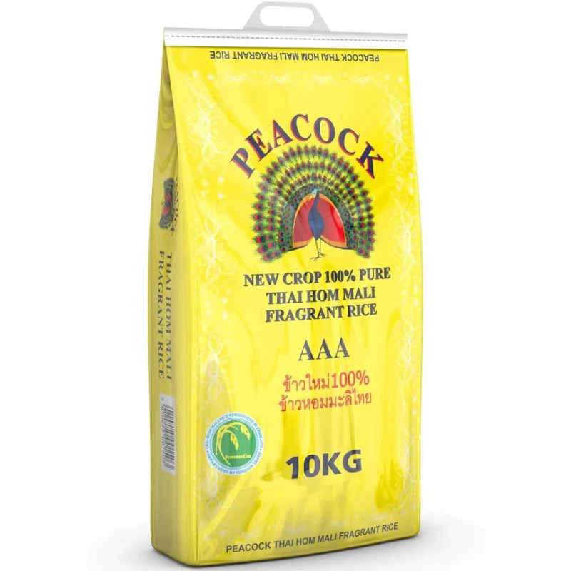 Peacock Thai Hom Mali Fragrant Rice