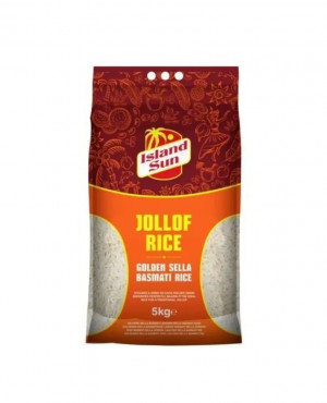 Island sun jollof rice golden sella basmati