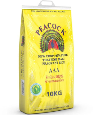 Peacock Thai Hom Mali Fragrant Rice