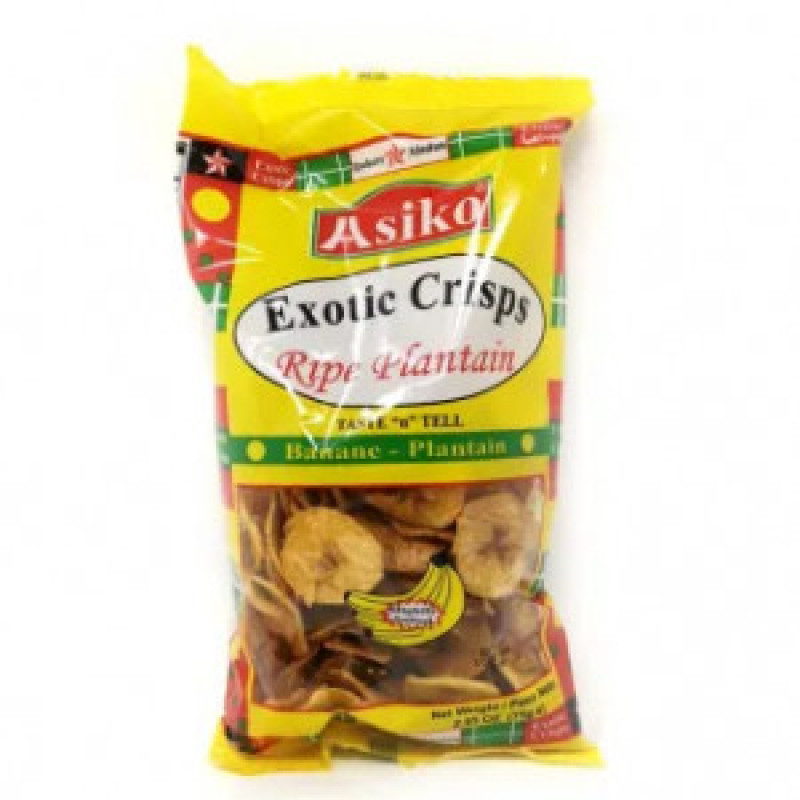 Asiko Slightly Salted Sweet Plantain Chips