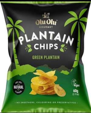 Olu Olu Plantain Chips plain