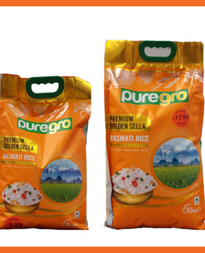 PureGro Premium Golden Sella Basmati Rice