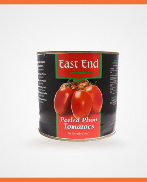 East End Peeled Plummed Tomatoes