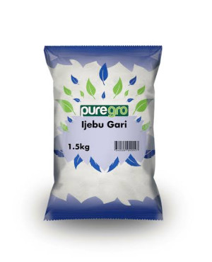 Puregro Garri Ijebu 500g, 1.5kg and 4kg