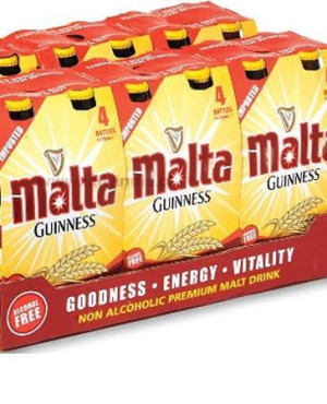 Malta Guiness bottle